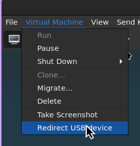 Redirect USB