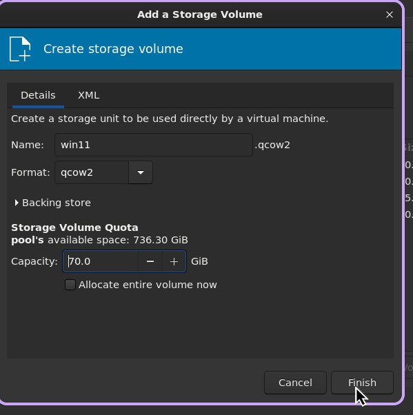 Create Volume